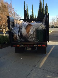 Removing Debris From Construction Site