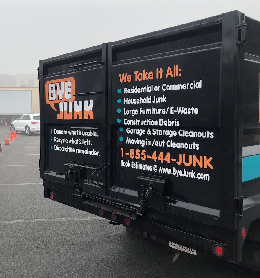 Bye Junk Donates Our Junk Hauling First